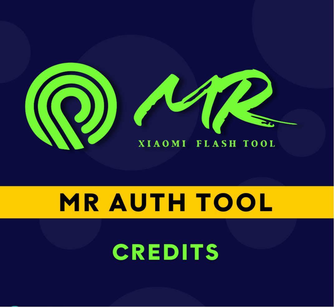 MrAuthTool | Xiaomi / ReaLme / Oppo  | CREDITS (API)
